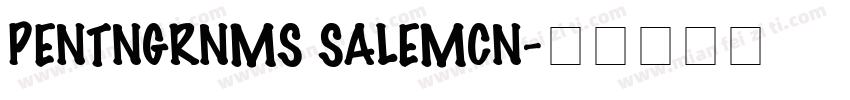 PENTNGRNMS SALEMCN字体转换
